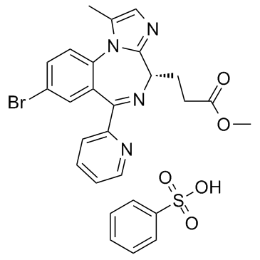Remimazolam benzenesulfonate(Synonyms: CN-7056 benzenesulfonate)