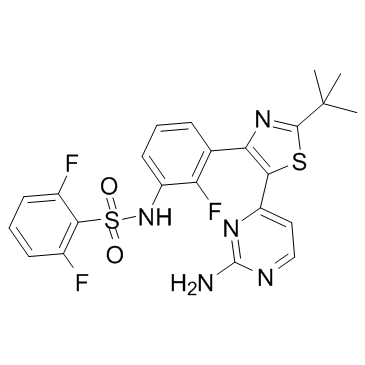 Dabrafenib (Synonyms: GSK2118436A; GSK2118436)