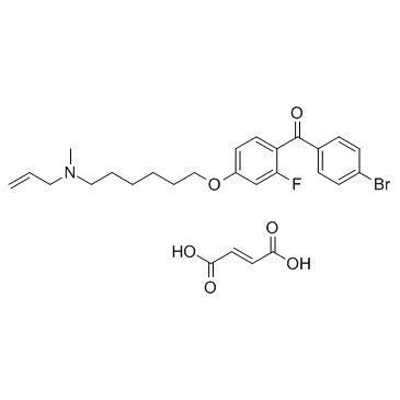 Ro 48-8071 fumarate