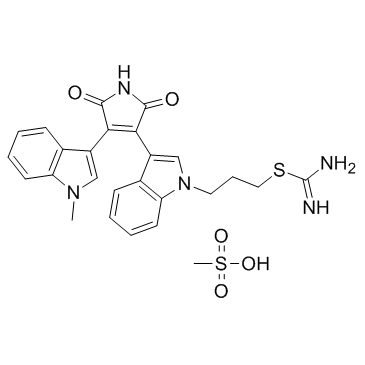 Ro 31-8220 mesylate