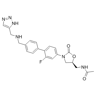 Radezolid (Synonyms: RX-1741)