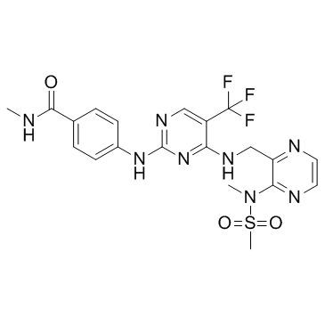 Defactinib (Synonyms: VS-6063; PF-04554878)