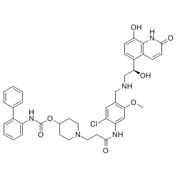 Batefenterol (Synonyms: GSK961081; TD-5959)