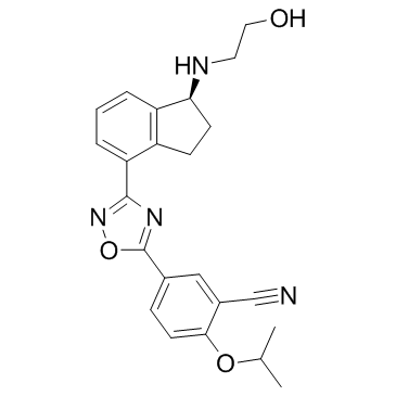 Ozanimod (Synonyms: RPC-1063)